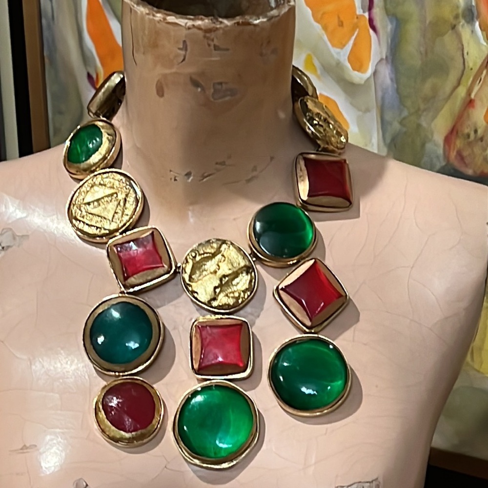 Rare Kenneth Lane vintage necklace - Picture 11 of 17